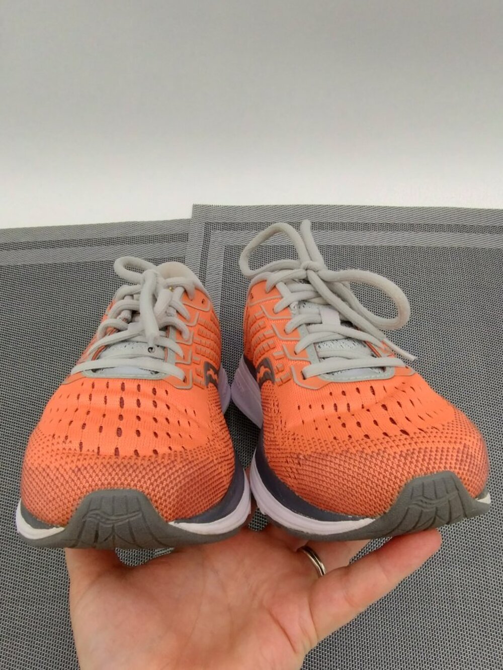 Saucony Ride 13 Running Shoes Coral Size 8.5 - Picture 8 of 14